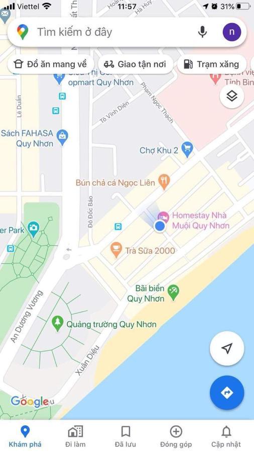 Homestay Nha Muoi Quy Nhon Buitenkant foto